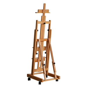 Staffelei Holz 135 - 240 cm waagerecht und senkrecht