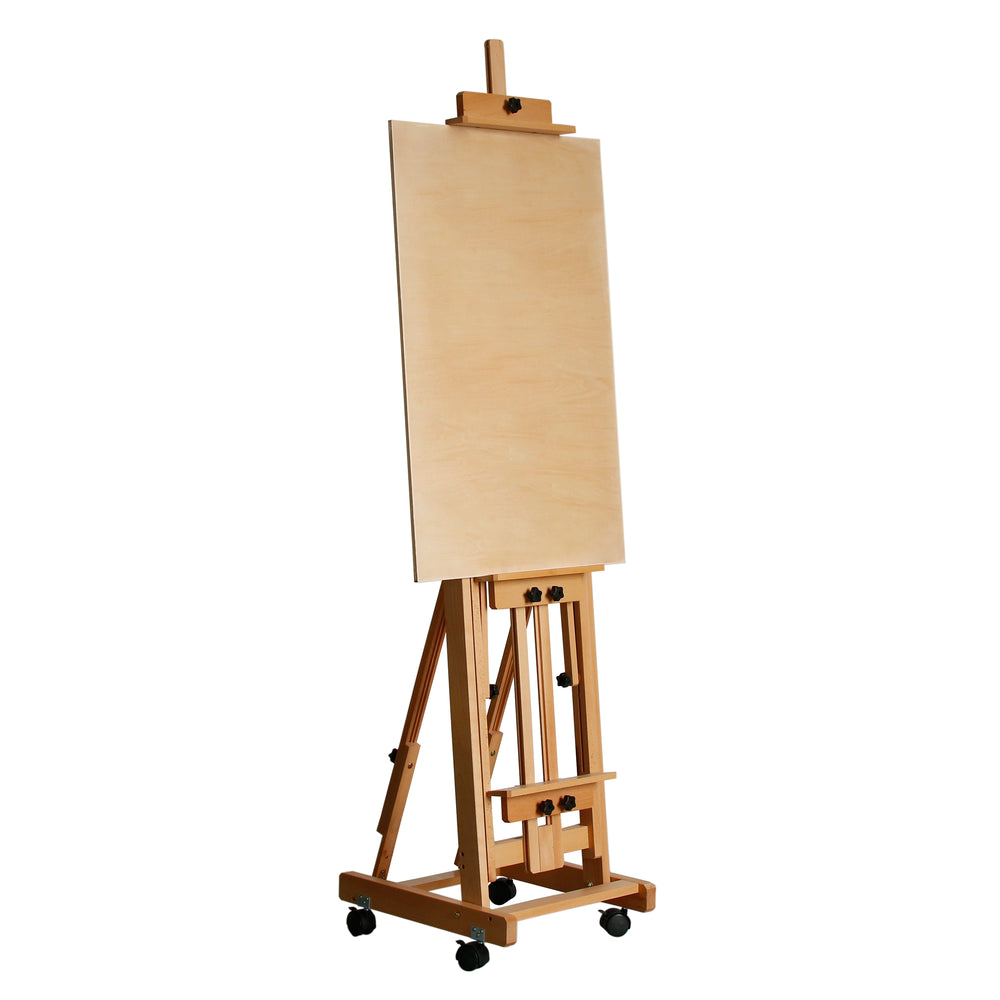 Staffelei Holz 135 - 240 cm waagerecht und senkrecht
