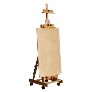 Staffelei Holz 135 - 240 cm waagerecht und senkrecht