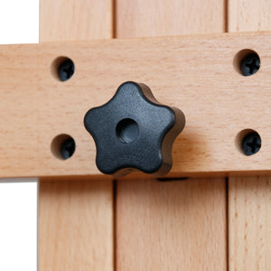 Staffelei Holz 135 - 240 cm waagerecht und senkrecht