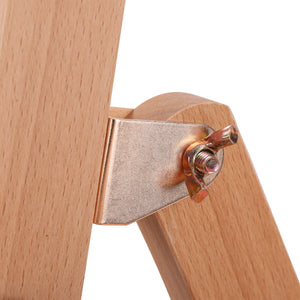 Staffelei Holz 150 - 190 cm mit Schublade