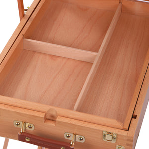 Kofferstaffelei Holz 145 - 183 cm