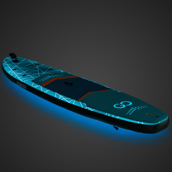 LED Stand Up Paddle LASER 320 cm schwarz