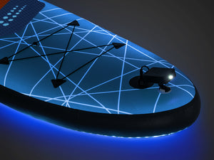 LED Stand Up Paddle LASER 320 cm schwarz
