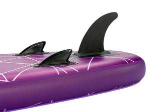 LED Stand Up Paddle LASER 320 cm violett