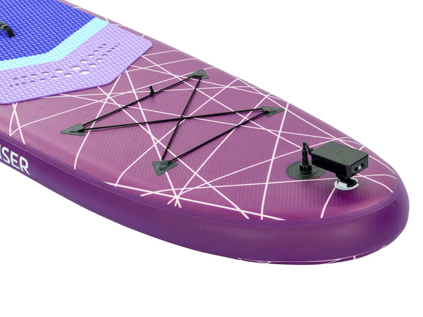 LED Stand Up Paddle LASER 320 cm violett