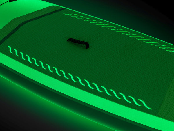 LED Stand up Paddle MAGIC 335 cm grün