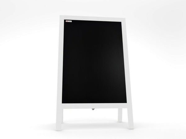 Pannello pubblicitario XL A-board 118x61cm grigio lavagna