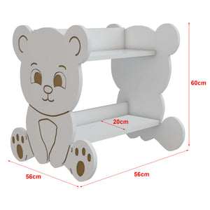 Kinder-Standregal in Bärenform