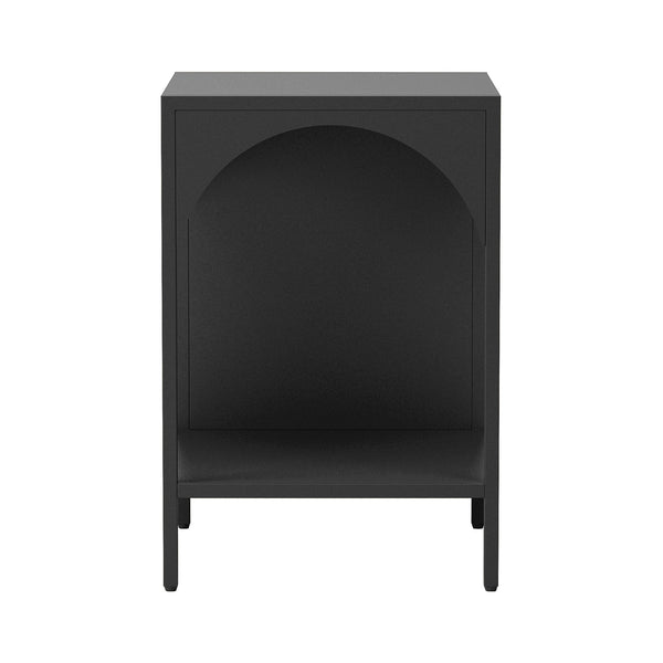 Standregal Quro 52x35x35cm Schwarz