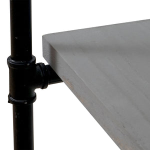 Standregal im aktuellen Industriedesign ~ grau