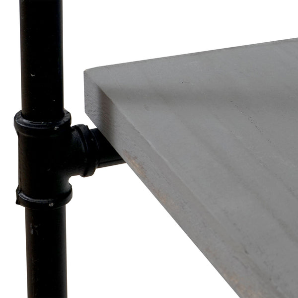 Standregal im aktuellen Industriedesign ~ grau
