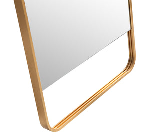 Specchio da terra 48 x 160 cm oro