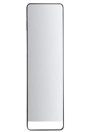 Specchio da terra 48 x 160 cm nero