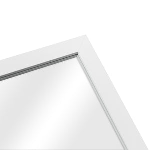 Specchio da terra Giovinazzo 150x35cm inclinabile bianco