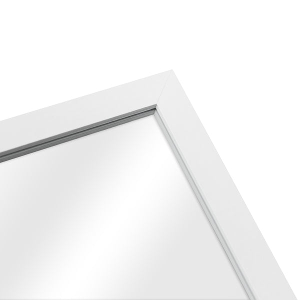 Specchio da terra Giovinazzo 150x35cm inclinabile bianco