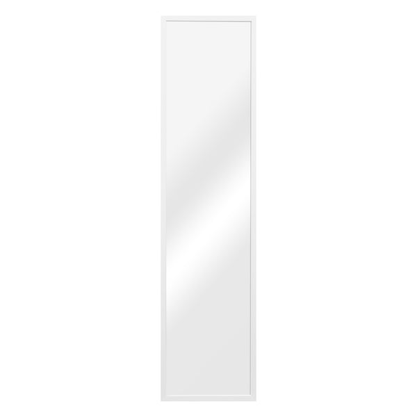 Specchio da terra Giovinazzo 150x35cm inclinabile bianco