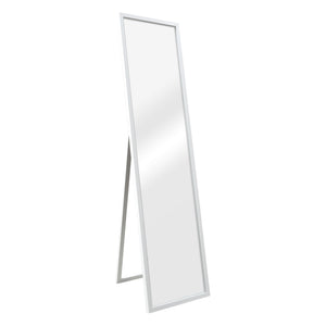 Specchio da terra Giovinazzo 150x35cm inclinabile bianco