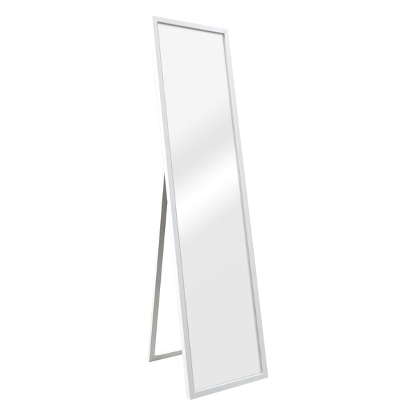 Specchio da terra Giovinazzo 150x35cm inclinabile bianco