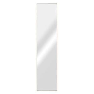 Specchio da terra Barletta 150x35cm inclinabile oro