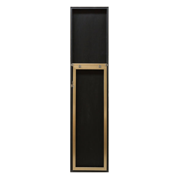 Specchio da terra Barletta 150x35cm inclinabile oro