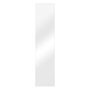 Specchio da terra Barletta, 150x35cm, inclinabile, argento