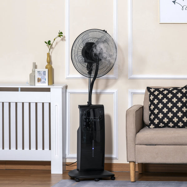 Standventilator mit 3,1 Liter Wasserzerstäuber 135cm 3 Modi