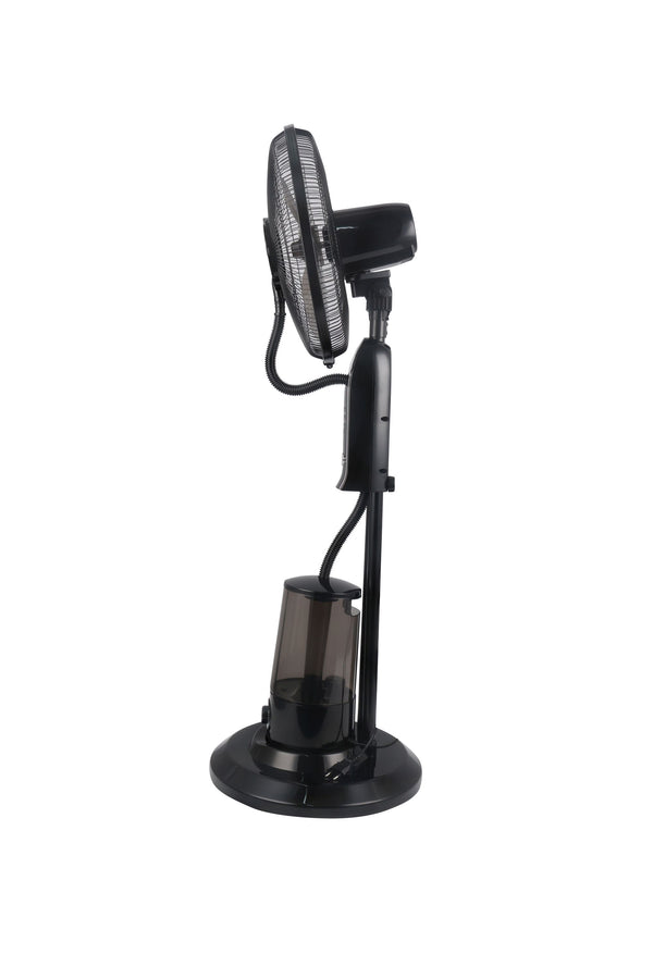 Standventilator mit Sprühnebel FOGGY schwarz