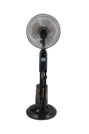 Standventilator mit Sprühnebel FOGGY schwarz