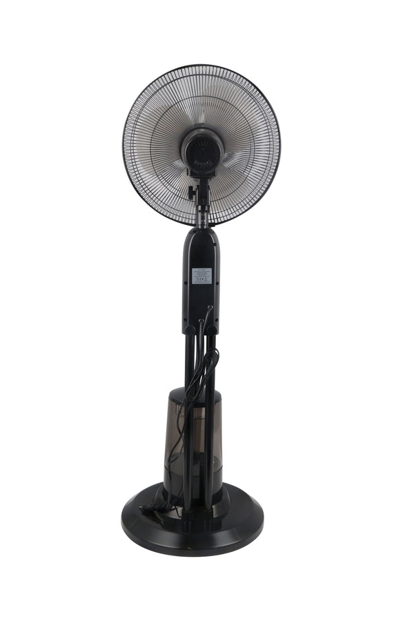Standventilator mit Sprühnebel FOGGY schwarz