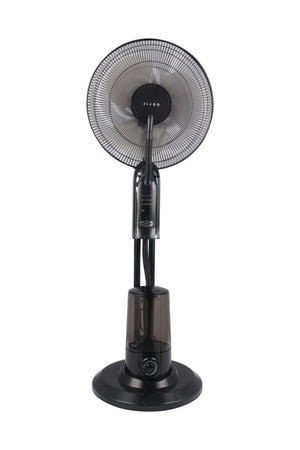 Standventilator mit Sprühnebel FOGGY schwarz