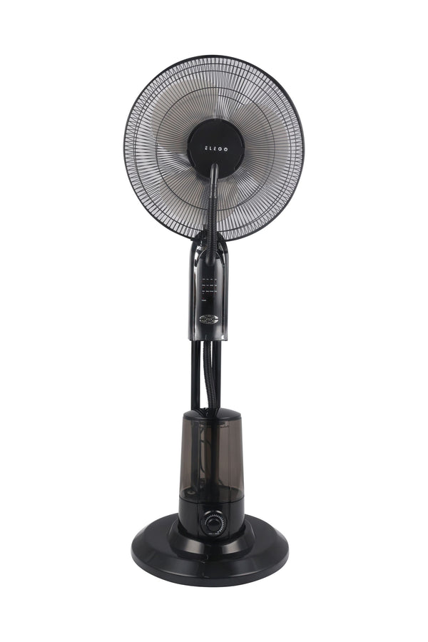 Standventilator mit Sprühnebel FOGGY schwarz