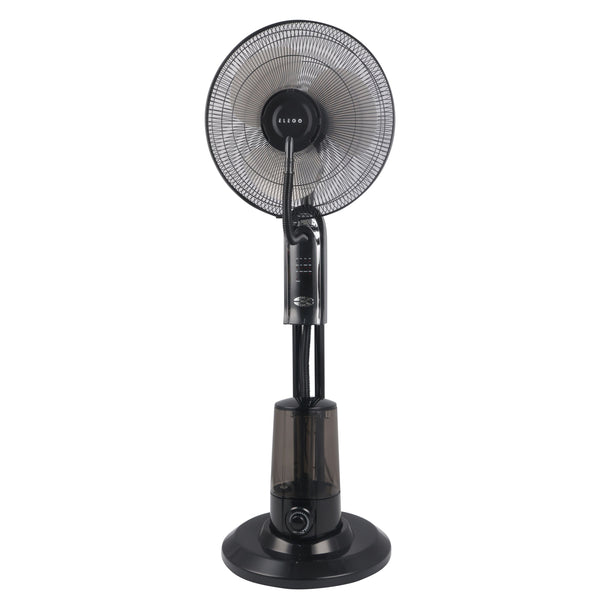 Standventilator mit Sprühnebel FOGGY schwarz