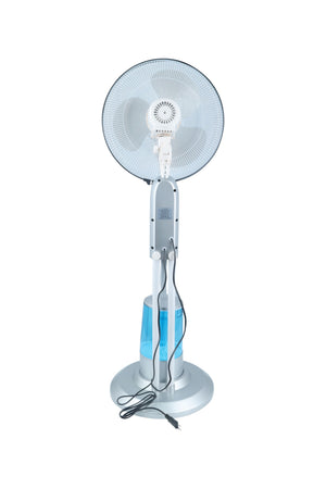 Standventilator mit Sprühnebel FOGGY silber