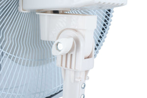 Standventilator mit Sprühnebel FOGGY silber