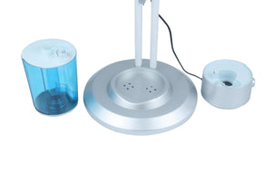 Standventilator mit Sprühnebel FOGGY silber