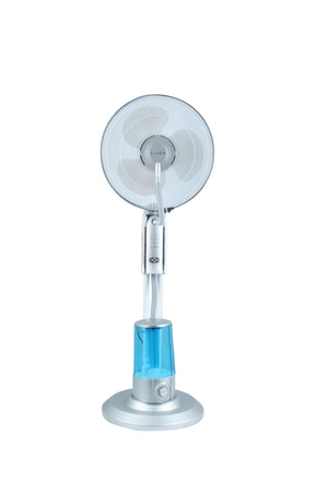Standventilator mit Sprühnebel FOGGY silber