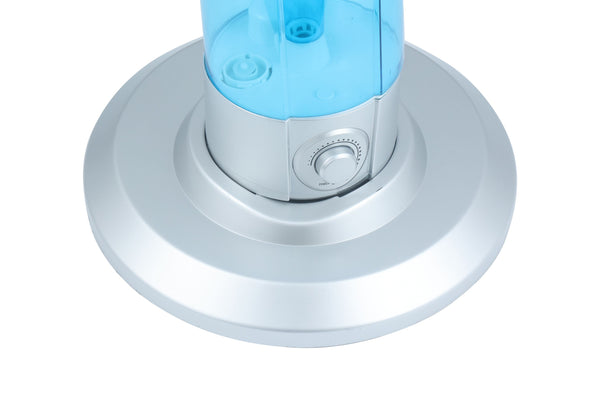 Standventilator mit Sprühnebel FOGGY silber