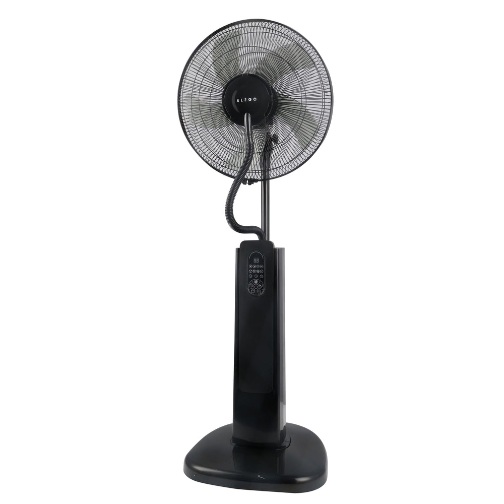 Pedestal fan with misting function WINDY black
