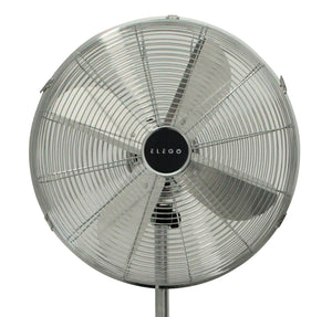 Standventilator silber
