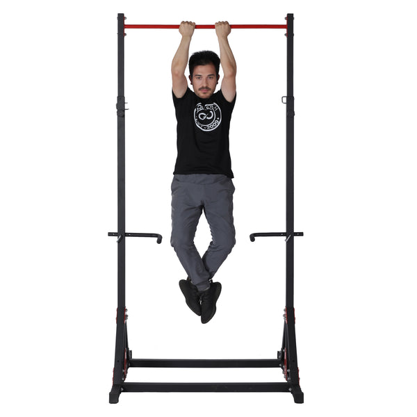 Stationäre Klimmzugstange mit Dip Station KRONOS 150 kg