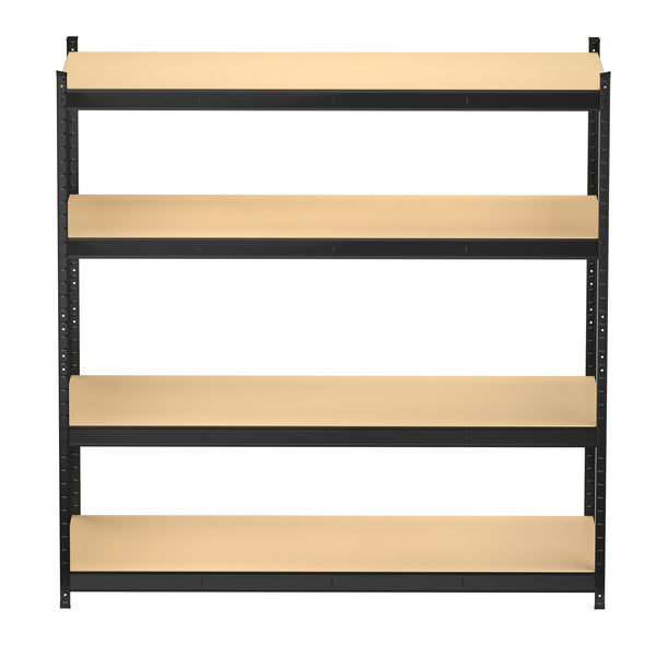 Steckregal 180 x 60 x 180 cm schwarz/braun