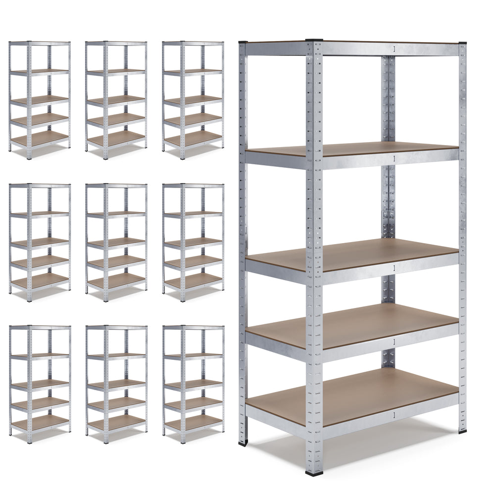 Scaffali a innesto 90 x 40 x 180 cm set da 10