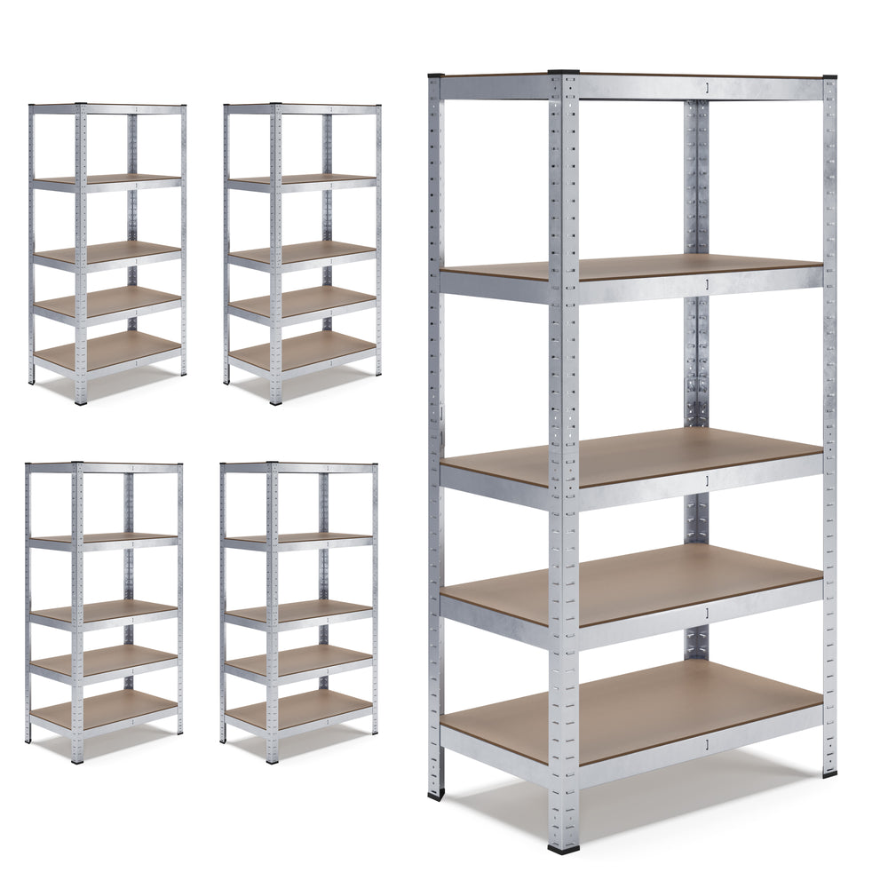 Scaffali a innesto 90 x 40 x 180 cm set da 5