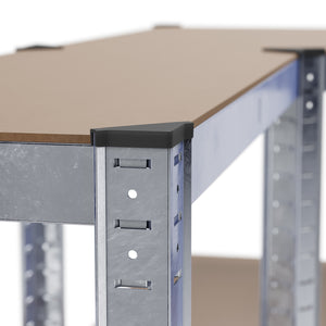 Steckregal Eckregal 3-teilig 160 cm