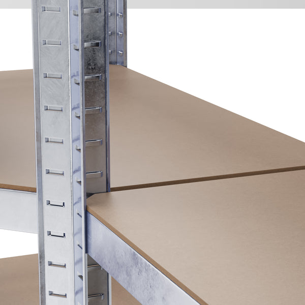 Steckregal Eckregal 3-teilig 180 cm