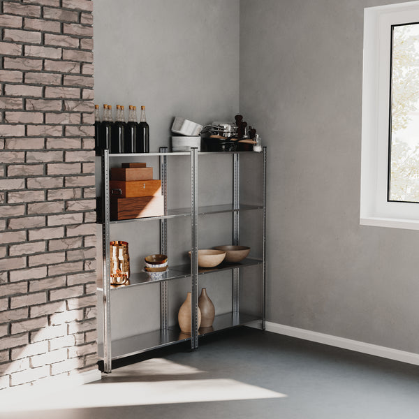 Schraubregal Metall 75 x 30 x 137 cm