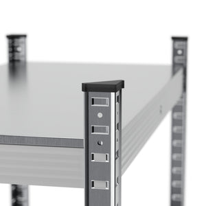 Steckregal Metall 80 x 40 x 180 cm 2er Set