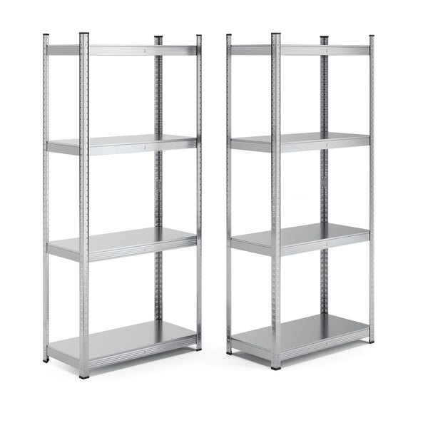 Steckregal Metall 80 x 40 x 180 cm 2er Set