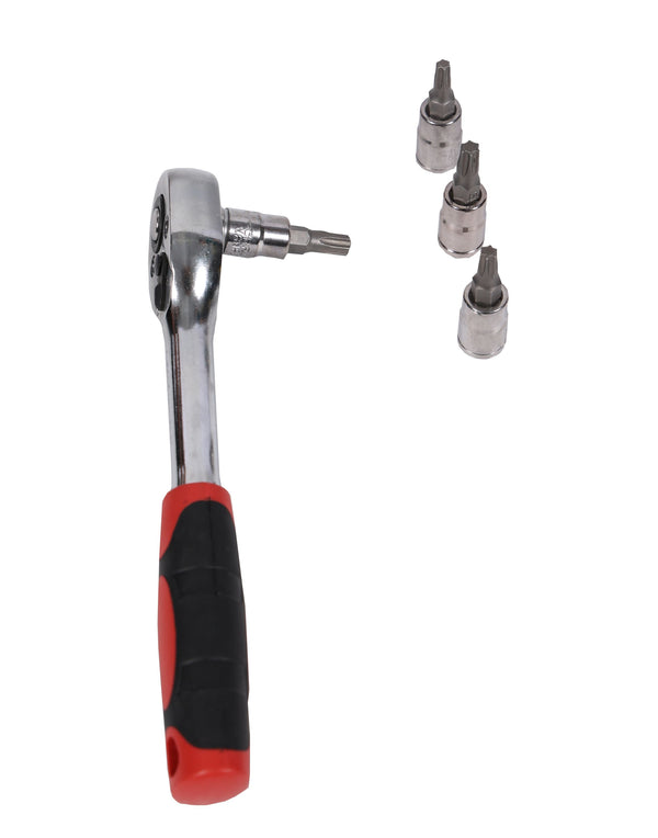 Set di chiavi a bussola e cricchetto, 108 pezzi
